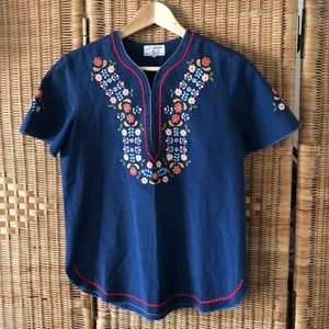 Embroidered tunic